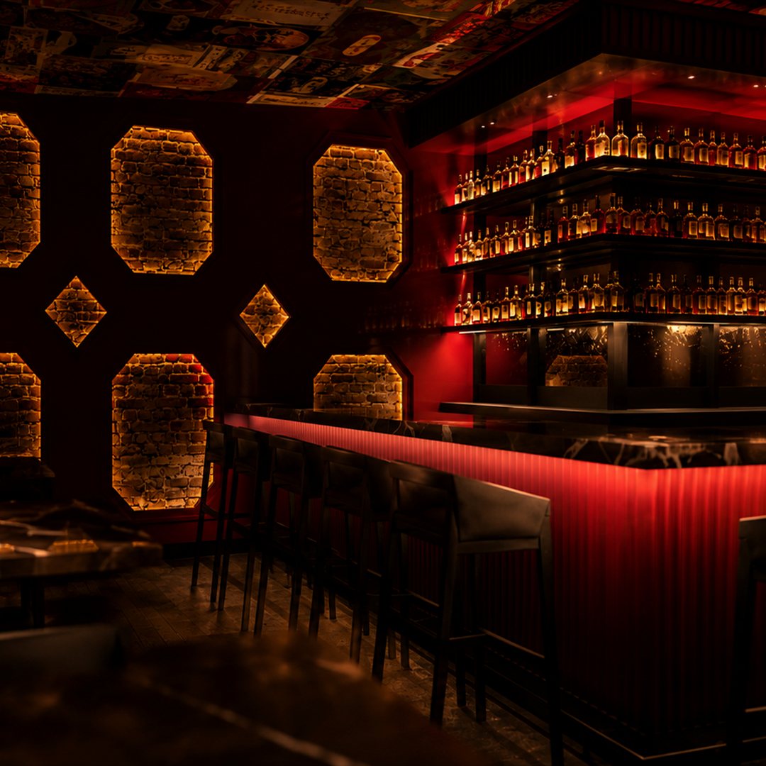 The bar